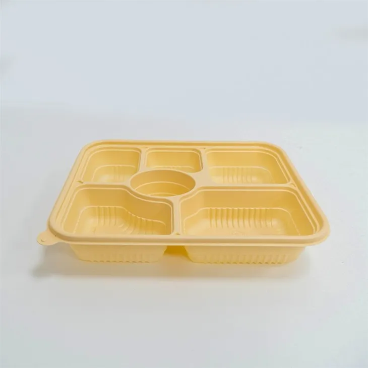 Microwave-Safe Divided Food Containers - Ready for Quick Heating (1)